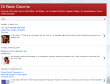 Tablet Screenshot of bericcroome.com